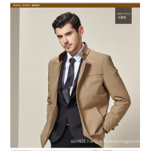 Factory OEM Plus Size European Style Fashion Men Khaki Jackets